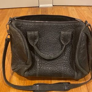 Alexander Wang Black Medium Rockie Bag